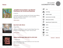 Tablet Screenshot of ott-goebel-jugend-stiftung.org